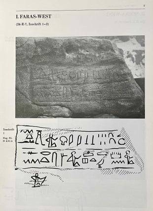Felsinschriften aus dem sudanesischen Nubien. Teil I: Text. Teil II: Tafelband (complete set of Felsinschriften)[newline]M0807a-14.jpeg