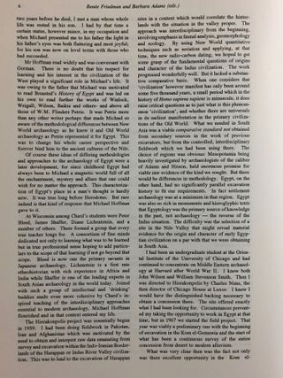 The followers of Horus. Studies Dedicated to Michael Allen Hoffman, 1944-1990.