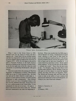 The followers of Horus. Studies Dedicated to Michael Allen Hoffman, 1944-1990.