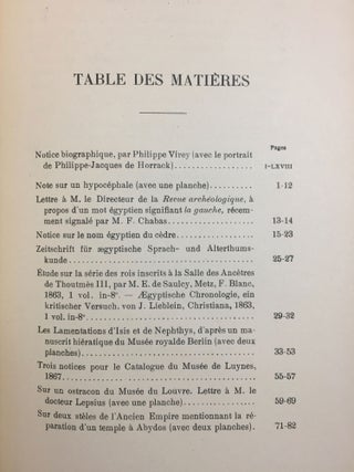 Oeuvres diverses