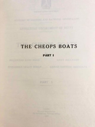The Cheops boats. Part I [All published][newline]M0837f-03.jpg