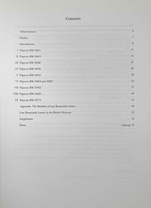 Late ramesside letters and communications