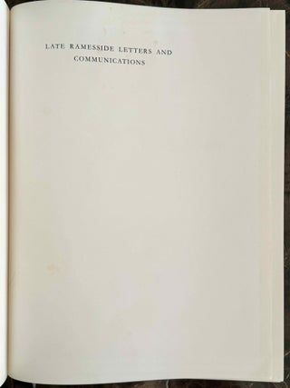 Late ramesside letters and communications[newline]M0853d-01.jpeg