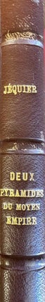 Item #M0857d Deux pyramides du Moyen Empire. JEQUIER Gustave
