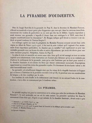 La pyramide d'Oudjebten
