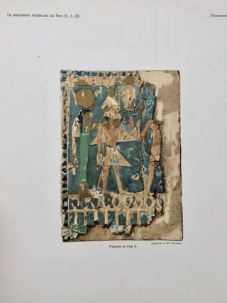 Le monument funéraire de Pépi II. Tome III: Les approches du temple