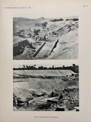 Le monument funéraire de Pépi II. Tome III: Les approches du temple
