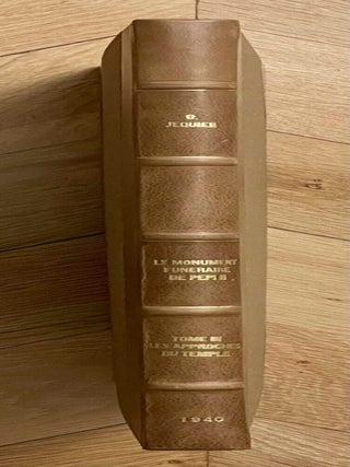 Le monument fun&eacute;raire de P&eacute;pi II. Tome III: Les approches du temple