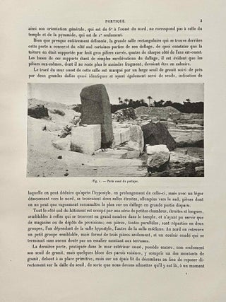 Le monument funéraire de Pépi II. Tome III: Les approches du temple