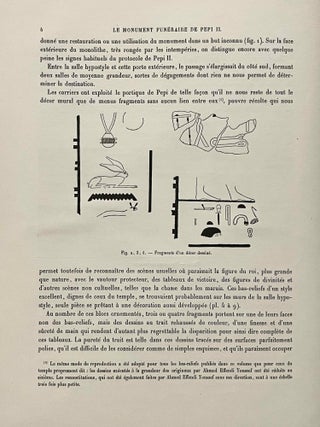 Le monument funéraire de Pépi II. Tome III: Les approches du temple