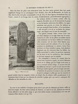 Le monument funéraire de Pépi II. Tome III: Les approches du temple