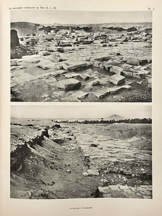 Le monument fun&eacute;raire de P&eacute;pi II. Tome III: Les approches du temple