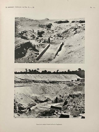 Le monument funéraire de Pépi II. Tome III: Les approches du temple