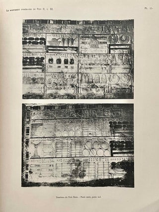 Le monument fun&eacute;raire de P&eacute;pi II. Tome III: Les approches du temple