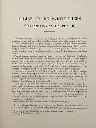 Tombeaux de particuliers contemporains de P&eacute;pi II