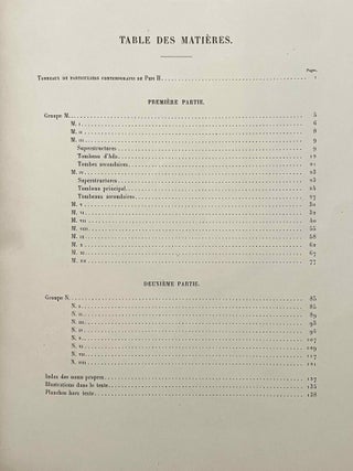 Tombeaux de particuliers contemporains de Pépi II