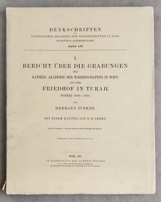 Item #M0879 Bericht über die Grabungen der kaiserlichen Akademie der Wissenschaften in Wien auf...