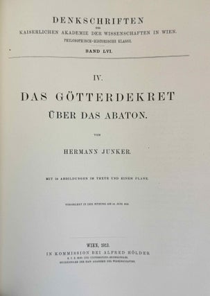 Das Götterdekret über das Abaton