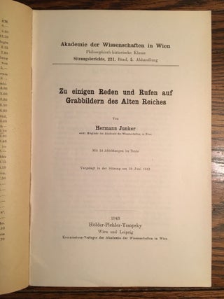 Zu einigen Reden und Rufen auf Grabbildern des Alten Reiches[newline]M0885a-01.jpg