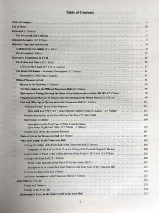 The mortuary monument of Djehutymes (TT32). Vol. I: Text. Vol. II: Plates (complete set)