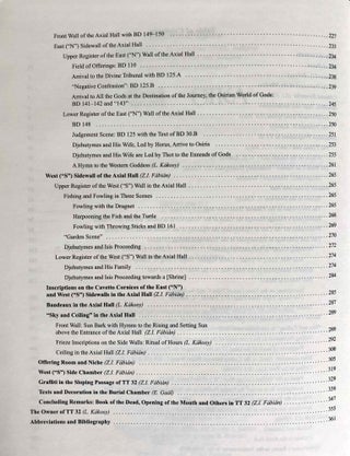 The mortuary monument of Djehutymes (TT32). Vol. I: Text. Vol. II: Plates (complete set)