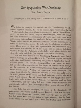 Zur ägyptischen Wortforschung. Teil I, II & III[newline]M0895-02.jpg