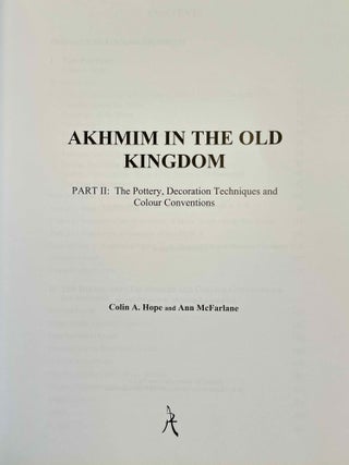 Akhmim in the Old Kingdom. Part I: Chronology and administration. Part II: Pottery, Decoration Technique and Colour Conventions (complete set)[newline]M0897-06.jpeg