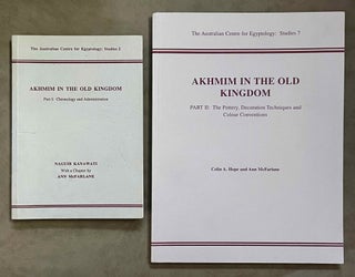 Item #M0897a Akhmim in the Old Kingdom. Part I: Chronology and administration. Part II: Pottery,...
