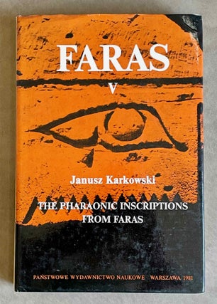 Item #M0898 The Pharaonic Inscriptions from Faras. (Faras V). KARKOWSKI Janusz[newline]M0898-00.jpeg