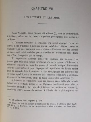 Athènes de Tibère à Trajan