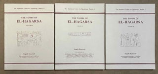 Item #M0906 The tombs of El-Hagarsa. Vol. I, II & III (complete set). KANAWATI Naguib et alii[newline]M0906-00.jpeg