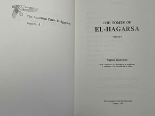 The tombs of El-Hagarsa. Vol. I, II & III (complete set)[newline]M0906-01.jpeg