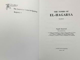 The tombs of El-Hagarsa. Vol. I, II & III (complete set)[newline]M0906-06.jpeg