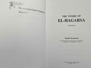The tombs of El-Hagarsa. Vol. I, II & III (complete set)[newline]M0906-13.jpeg