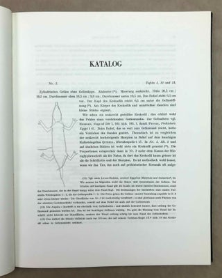 Steingefässe mit Inschriften der Frühzeit und des Alten Reiches