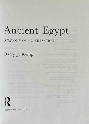 Ancient Egypt. Anatomy of a civilization.[newline]M0925-01.jpeg
