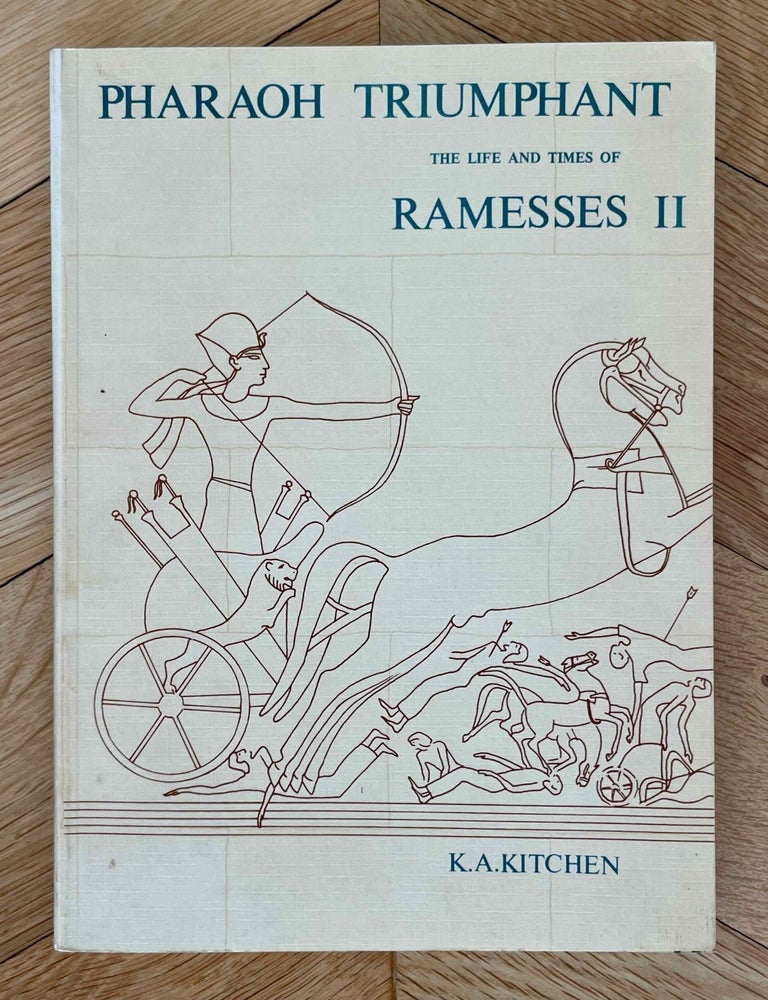 Item #M0927e Pharaoh triumphant. The life and times of Ramesses II King of Egypt. KITCHEN Kenneth Anderson.[newline]M0927e-00.jpeg