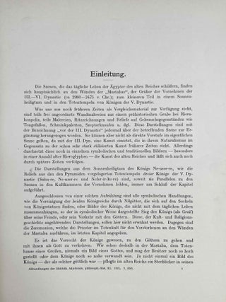 Die Reliefs des alten Reiches (2980 - 2475 vor Chr.) & Die Reliefs und Malereien. Band I: des mittleren Reiches (VII - XVII Dynastie). Band II: des neuen Reiches (XVIII - XX Dynastie) (complete set)