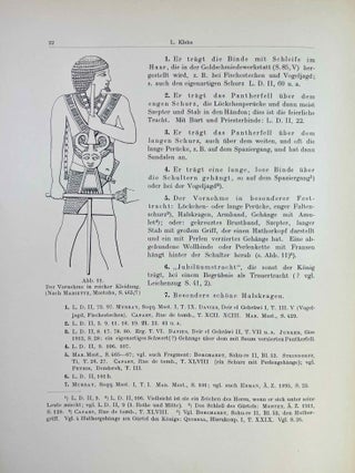Die Reliefs des alten Reiches (2980 - 2475 vor Chr.) & Die Reliefs und Malereien. Band I: des mittleren Reiches (VII - XVII Dynastie). Band II: des neuen Reiches (XVIII - XX Dynastie) (complete set)
