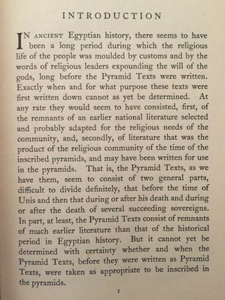 Literary criticism of the Pyramid texts