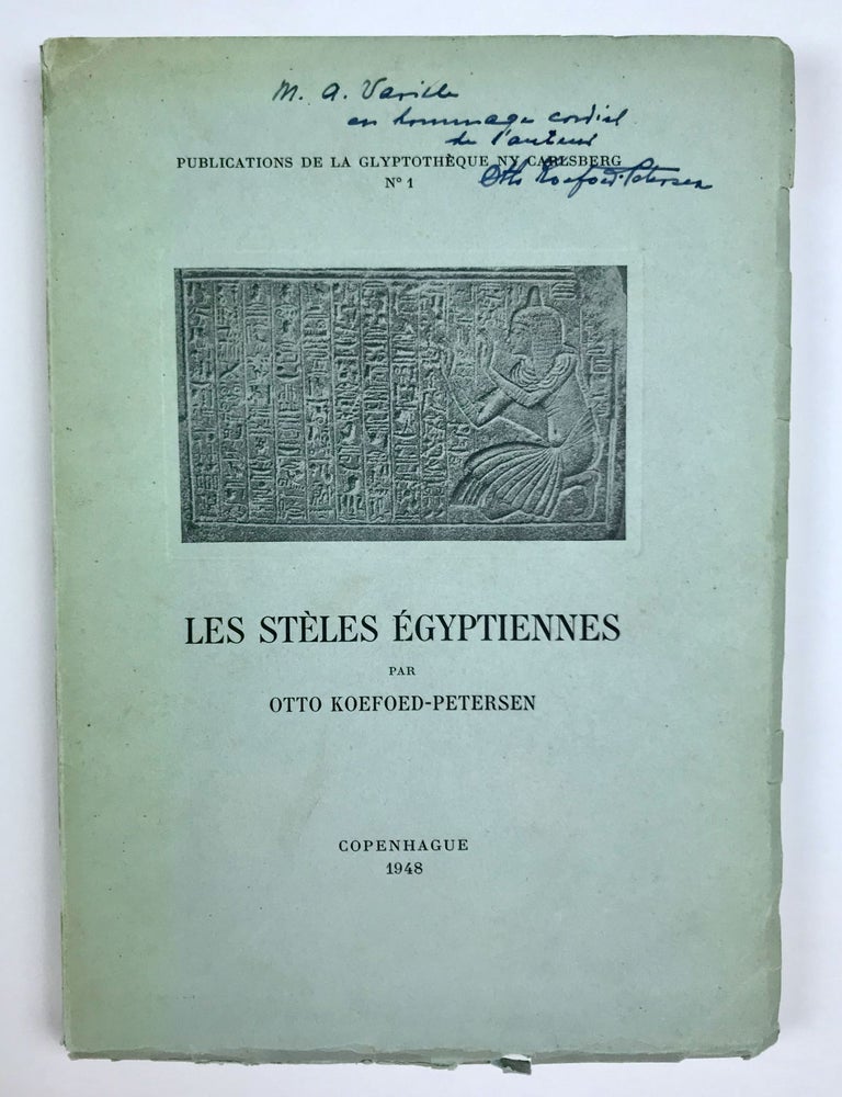 Item #M0933b Ny-Carlsberg Glyptotek. Les st&egrave;les &eacute;gyptiennes. KOEFOED-PETERSEN Otto.[newline]M0933b-00.jpeg