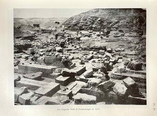 Le temple haut du complexe funéraire du roi Ounas