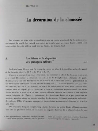 La chaussée du complexe funéraire du roi Ounas