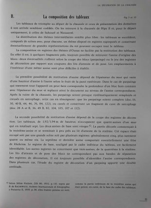 La chaussée du complexe funéraire du roi Ounas