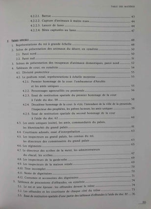 La chaussée du complexe funéraire du roi Ounas