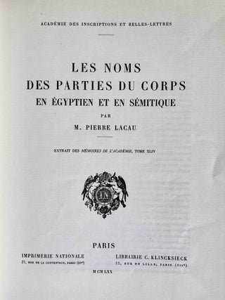 Les noms des parties du corps en égyptien et en sémitique[newline]M0946b-01.jpeg