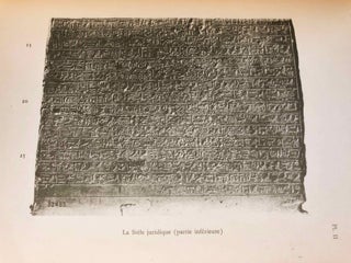Une stèle juridique de Karnak
