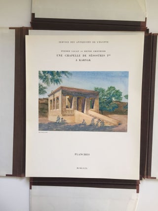 Une chapelle de Sésostris Ier à Karnak. Tome I: Texte