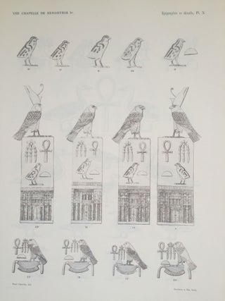 Une chapelle de Sésostris Ier à Karnak. Tome I: Texte