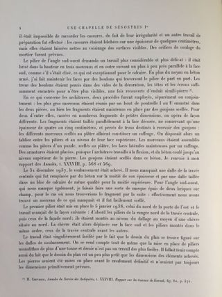 Une chapelle de Sésostris Ier à Karnak. Tome I: Texte